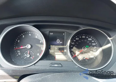 2019 Volkswagen Tiguan 2.0T S из США, поврежденный, VIN 3VV0B7AX7KM066559